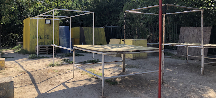 park parte coperta
